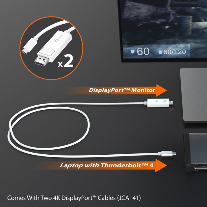 J5create Jtd562-En - Estación De Acoplamiento 8k Thunderbolt 4 - Ue