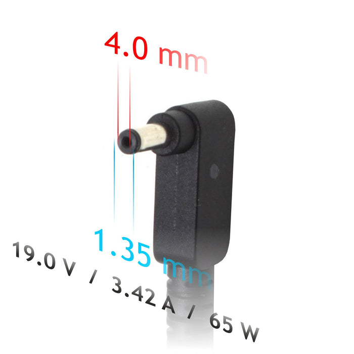 EAN 5901720134509 - Akyga AK-ND-55 adaptador e inversor de corriente Interior 65 W Negro imagen 3