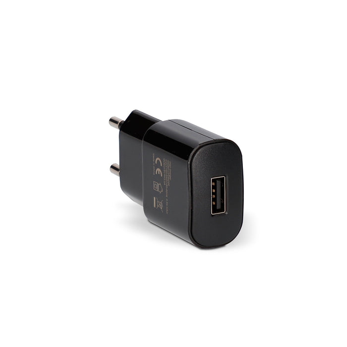 Ksix Lccdc02 Negro Cargador De Red Eléctrica Usb-A + Cable Usb-C