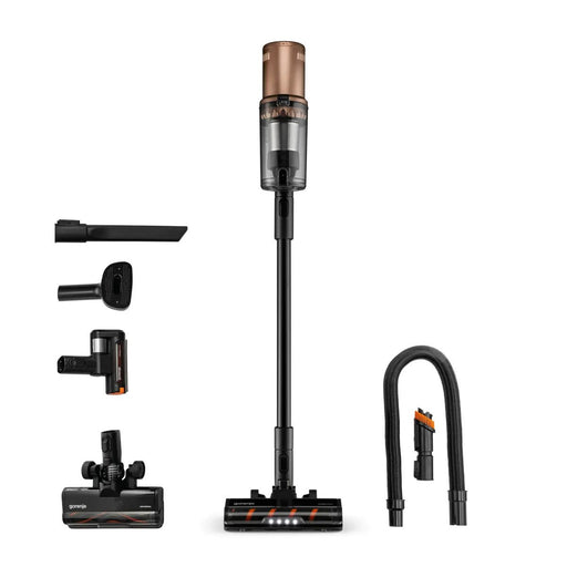 EAN 3838783075864 - Gorenje SVC259449NDCO Aspiradora escoba 2 en 1 Batería Secar HEPA Sin bolsa 0,6 L 350 W Cobre imagen 1