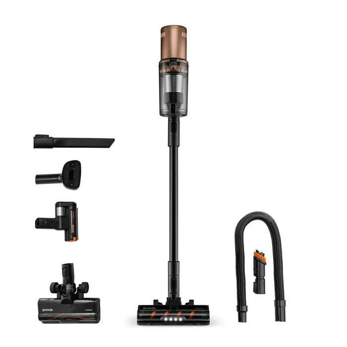 EAN 3838783075864 - Gorenje SVC259449NDCO Aspiradora escoba 2 en 1 Batería Secar HEPA Sin bolsa 0,6 L 350 W Cobre imagen 1