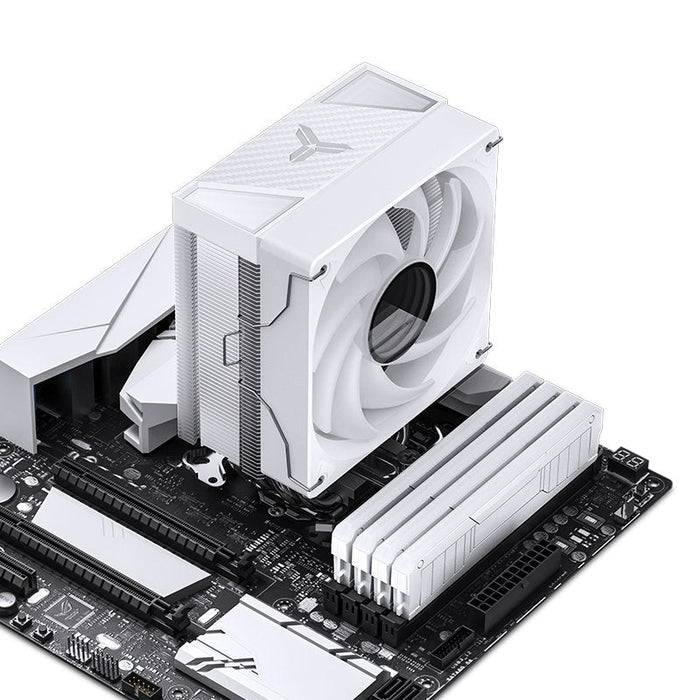 K Jonsbo Cr-1000 V2 Pro Rgb Cpu Disipador, 120mm - Blanco