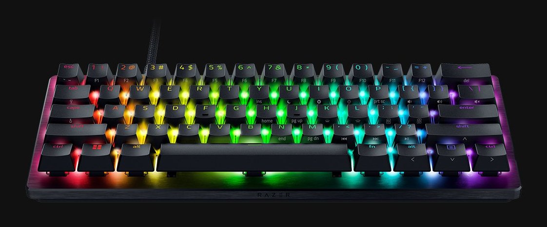 EAN 8887910073551 - Razer Huntsman V3 Pro Mini teclado Juego USB QWERTY Nórdico Negro imagen 2