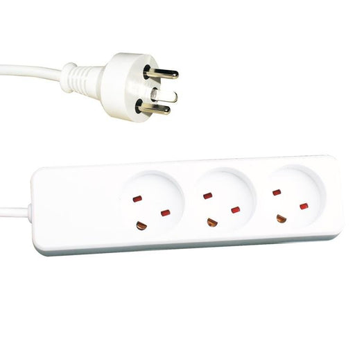 EAN 5714590000467 - Garbot 24155123-6EE base múltiple 6 m 3 salidas AC Interior Blanco imagen 1