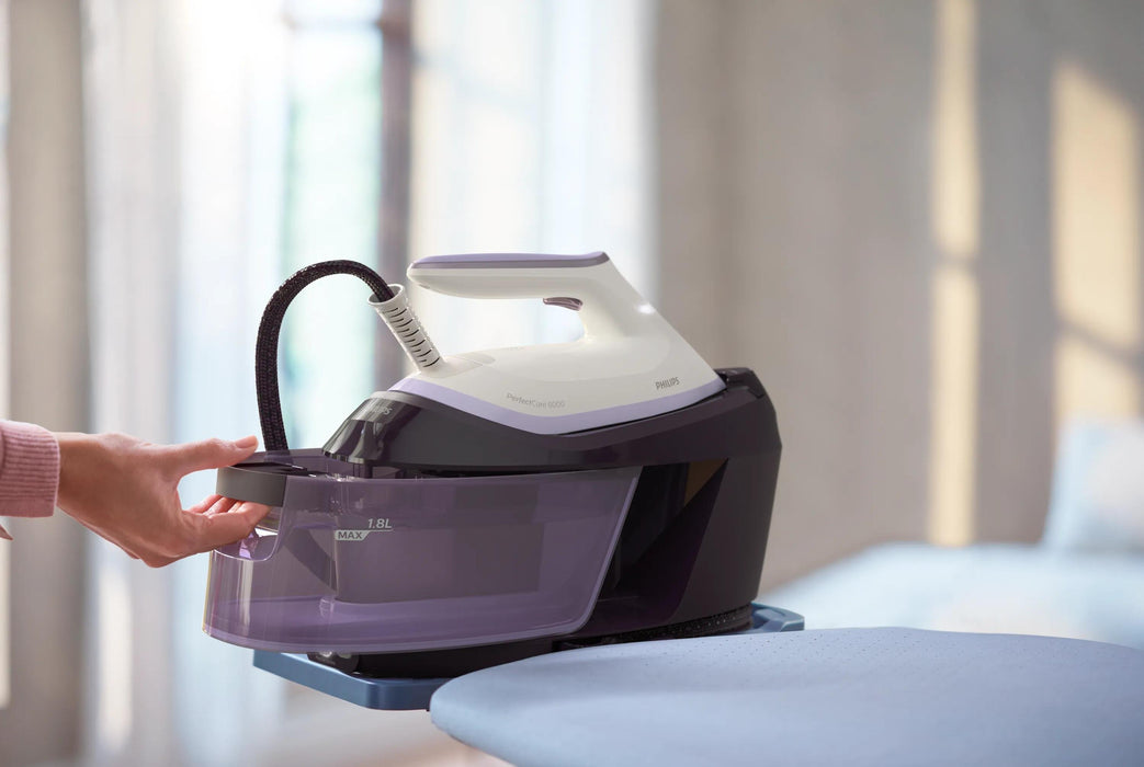 EAN 8720389015298 - Philips PSG6024/30 estación plancha al vapor 2400 W 1,8 L Suela SteamGlide Plus Púrpura imagen 12