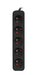 EAN 5901969419511 - Lanberg PS0-05E-0100-IEC-BK base múltiple 1 m 5 salidas AC Interior Negro imagen 5
