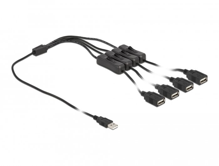 Delock Cable Usb Typ-A Macho A 4 X Usb Typ-A Hembra 1 M