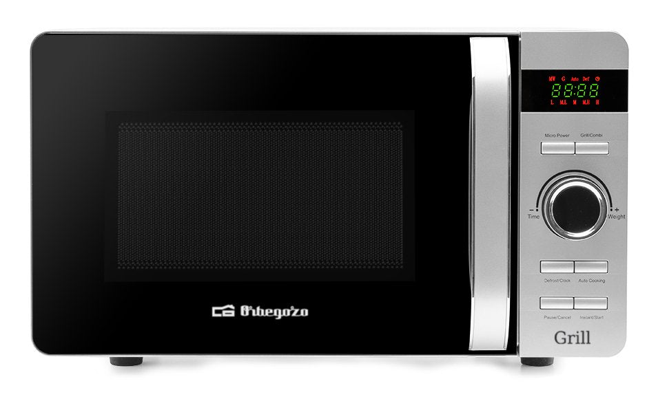 Orbegozo Mig 2052 Negro Y Plateado Microondas Con Grill De 700w