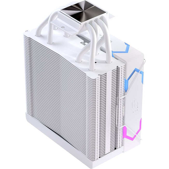 EAN 6977277369205 - Einarex EXAC-GL-100-R-W sistema de refrigeración para ordenador Procesador Refrigerador de aire 12 cm Bla imagen 10