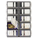 EAN 4007249959850 - Hama 00095985 funda para tarjeta de memoria Polipropileno (PP) Negro, Transparente imagen 2
