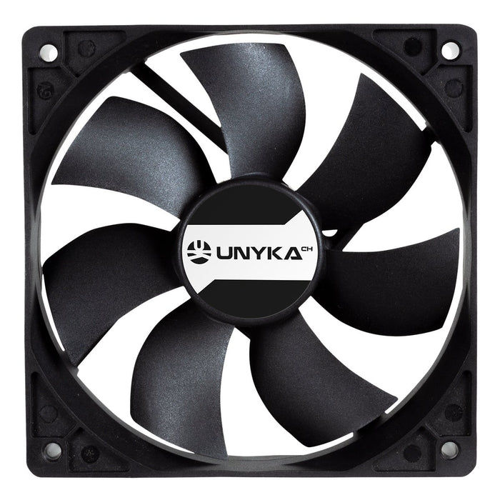 EAN 6940533543510 - UNYKAch 80.120.25 sistema de refrigeración para ordenador Carcasa del ordenador 12 cm Negro imagen 2