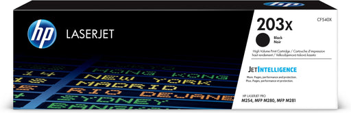 EAN 0190781107125 - HP 203X High Yield Black Original LaserJet Toner Cartridge cartucho de tóner 1 pieza(s) imagen 1