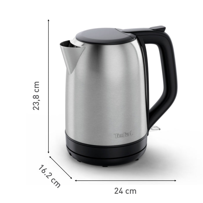 Tefal Ko5s0de Subito  (Edelstahl/Negro, 2.400 Watt, 1,7 Liter) Ko5s0de