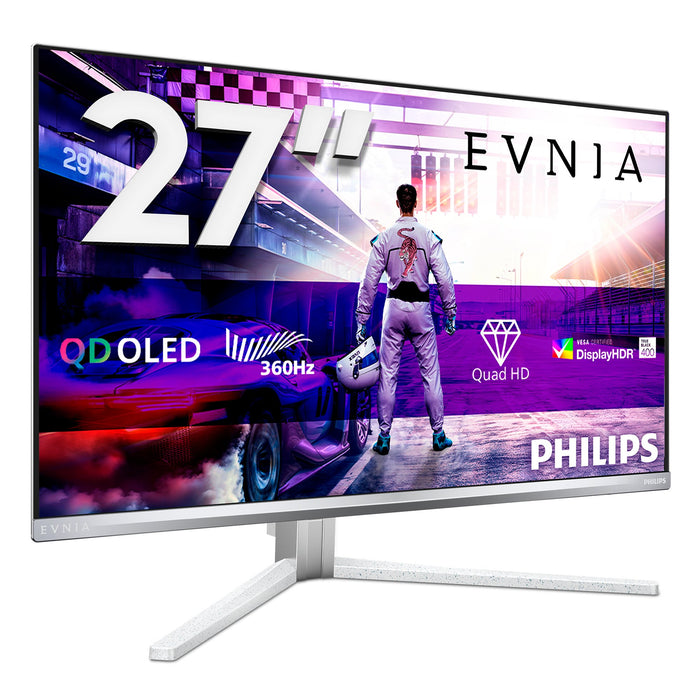 EAN 8712581806309 - Philips Evnia 8000 27M2N8500/00 pantalla para PC 67,3 cm (26.5") 2560 x 1440 Pixeles Quad HD QD-OLED Blan imagen 4