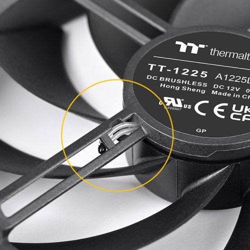 EAN 4711475648746 - Thermaltake TS120 EX Carcasa del ordenador Ventilador 12 cm Negro 3 pieza(s) imagen 5