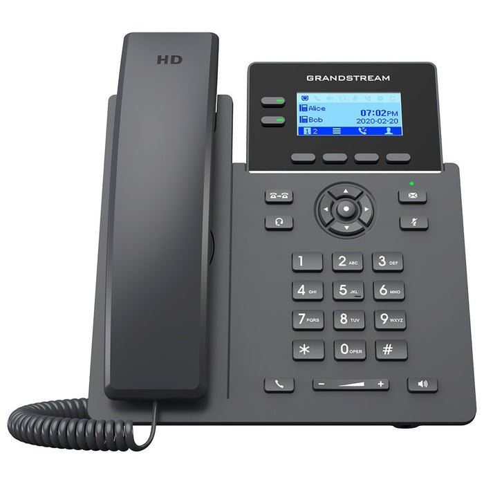 EAN 6947273704133 - Grandstream Networks GRP2602G teléfono IP Negro 2 líneas LCD Wifi imagen 1