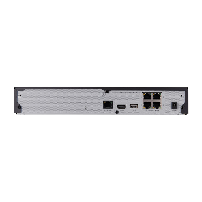 EAN 8801089228390 - Hanwha ARN-410S Grabadore de vídeo en red (NVR) Negro imagen 4