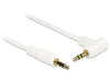 EAN 4043619837557 - DeLOCK 1m 3.5mm M/M cable de audio 3,5mm Blanco imagen 1