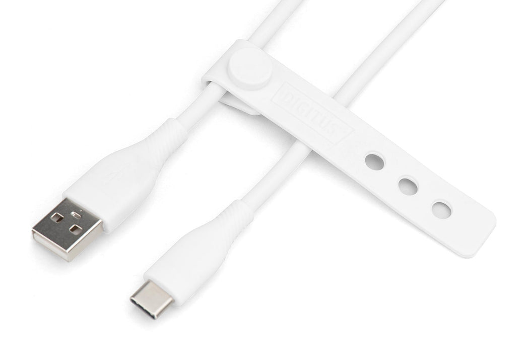 EAN 4016032495444 - Digitus AK-300340-010-W cable USB USB 2.0 USB A USB C 0,48 Gbit/s 60 W imagen 3