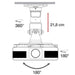 EAN 8054529022397 - Techly ICA-PM 100WH montaje para projector Techo Blanco imagen 4