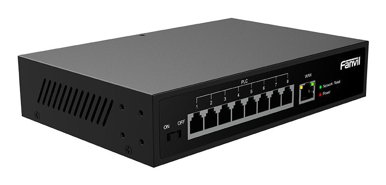 EAN 6937295605105 - Fanvil PN8 switch No administrado Fast Ethernet (10/100) Negro imagen 3