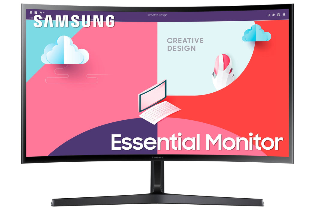 Monitor Samsung S27c366eau 16:9 4ms Hdmi Vga Vesa Full Hd Negro