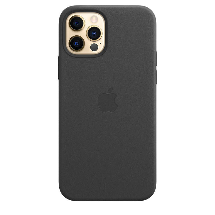 Apple Funda Iphone 12  12 Pro Leather Case Con Magsafe - Black