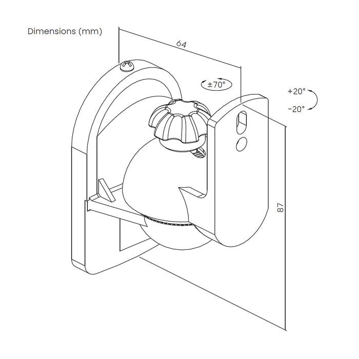 EAN 8435739904213 - AISENS SPK06U-423 soporte de altavoz imagen 7