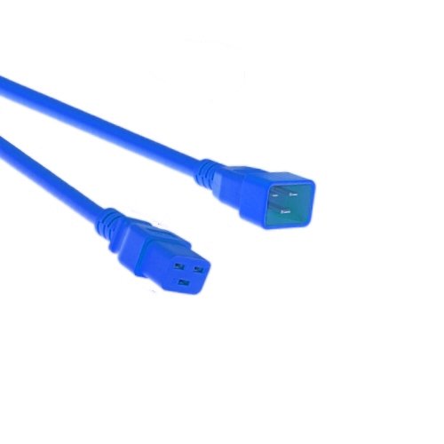 StrMkabel Bl C20-C19  3x1,5mm 0,6m