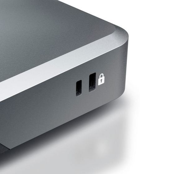 Alogic Duprdx2-100 Base Para Portátil Y Replicador De Puertos Alámbrico Usb 3.2 Gen 1 [3.1 Gen 1] Type-C Negro, Gris