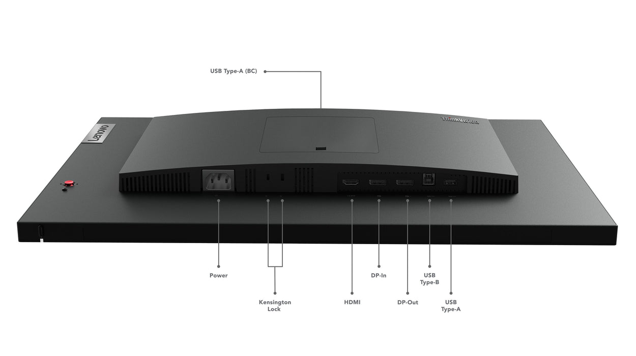 EAN 0196380977176 - Lenovo ThinkVision P24q-30 LED display 60,5 cm (23.8") 2560 x 1440 Pixeles Quad HD Negro imagen 11