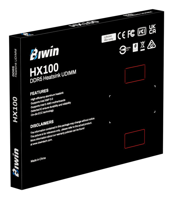 EAN 6955914622180 - Biwin HX100 módulo de memoria 32 GB 2 x 16 GB DDR5 6000 MT/s 288-pin DIMM imagen 14