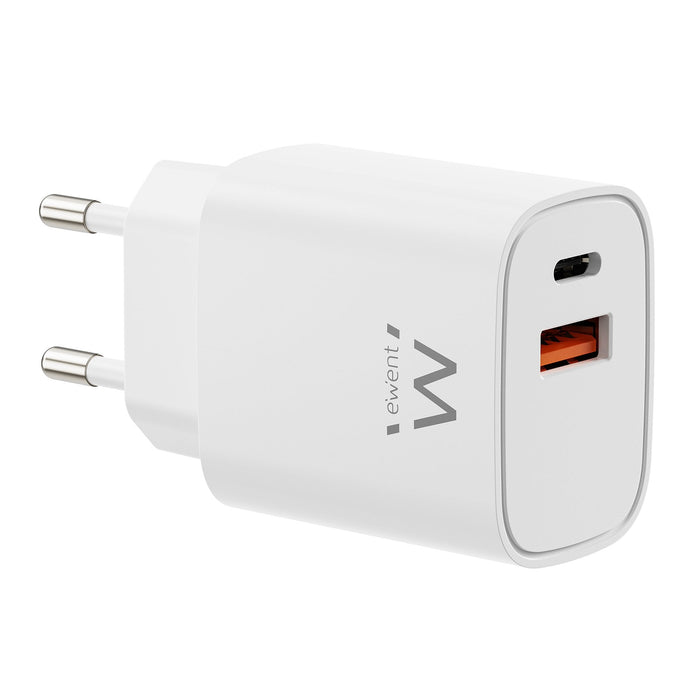 Cargador Ewent Ew1326 30w Usb Tipo A Usb Tipo C