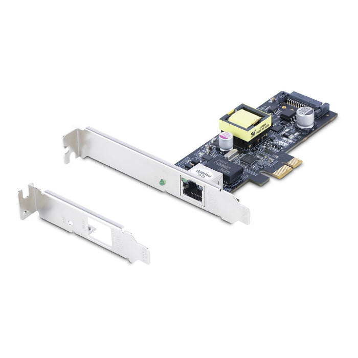Startech.Com Startech 1-Port 2.5gbps Poe Tarjeta De Red, Intel I225-V, 802.3at/Af - Adaptador De Red - Pcie 2.0 Low-Profile - 2.5gbase-T (Poe+)
