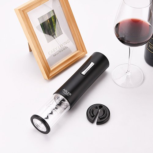 EAN 5902934839723 - Adler AD 4490 abrebotellas Negro, Plata, Transparente imagen 8