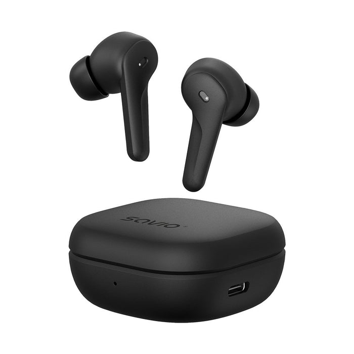 EAN 5901986048114 - Savio TWS-12 auricular y casco Auriculares True Wireless Stereo (TWS) Dentro de oído Llamadas/Música USB  imagen 6