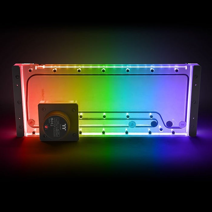 EAN 4713227531238 - Thermaltake Pacific Core P6 DP-D5 Plus Carcasa del ordenador Kit de refrigeración líquida Transparente 1  imagen 2
