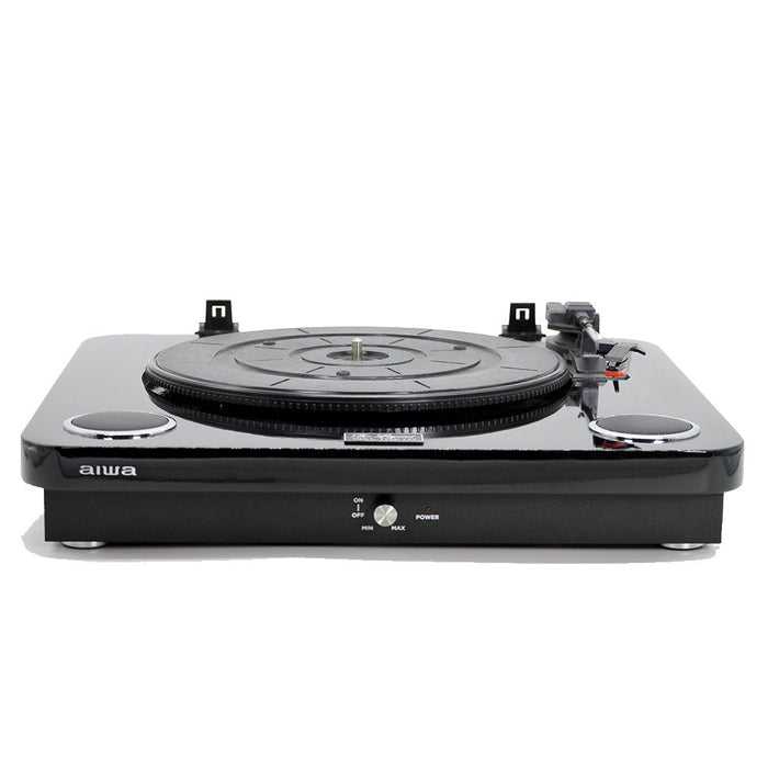 Tocadiscos Aiwa Gbtur-120bkmkii Bluetooth Radio Fm Conversor A Mp3