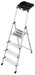EAN 4009199126528 - Krause 126528 escalera Escalera taburete Aluminio, Negro imagen 1