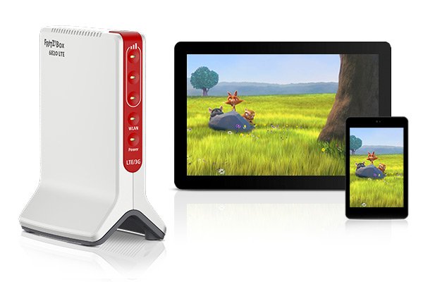 EAN 4023125030550 - Box 6820 LTE Banda única (2,4 GHz) Wi-Fi 4 (802.11n) Blanco 1 4G Interno imagen 4