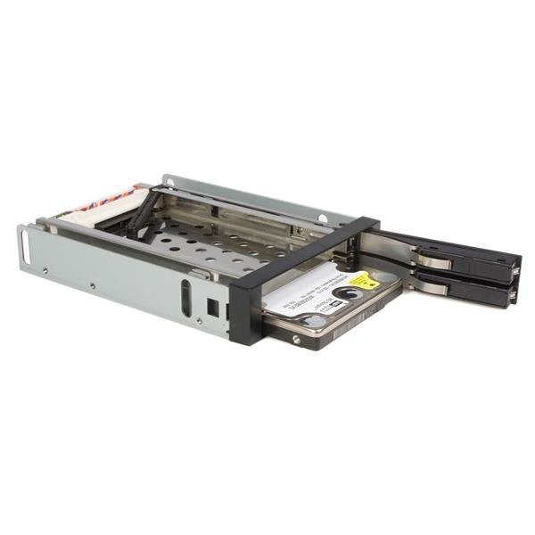 EAN 0065030827980 - StarTech.com HSB220SAT25B panel bahía disco duro 8,89 cm (3.5") Panel embellecedor frontal Negro imagen 4