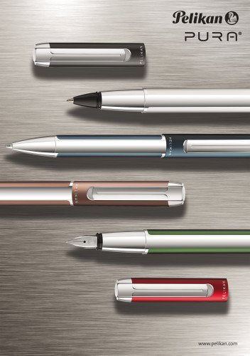 EAN 4012700822628 - Pelikan Pura P40 pluma estilográfica Sistema de carga por cartucho Antracita, Acero satinado 1 pieza(s) imagen 10
