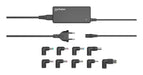 EAN 0766623180962 - Manhattan 180962 adaptador e inversor de corriente Interior 65 W Negro imagen 6