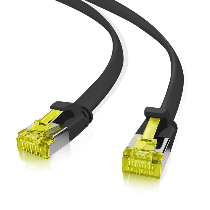 EAN 4005938052325 - Helos 205232 cable de red Negro, Amarillo 5 m Cat6a U/FTP (STP) imagen 1