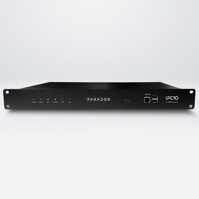 Central Receptora Paradox Ipc10 Gprs - Ip. Mqtt. Enracable