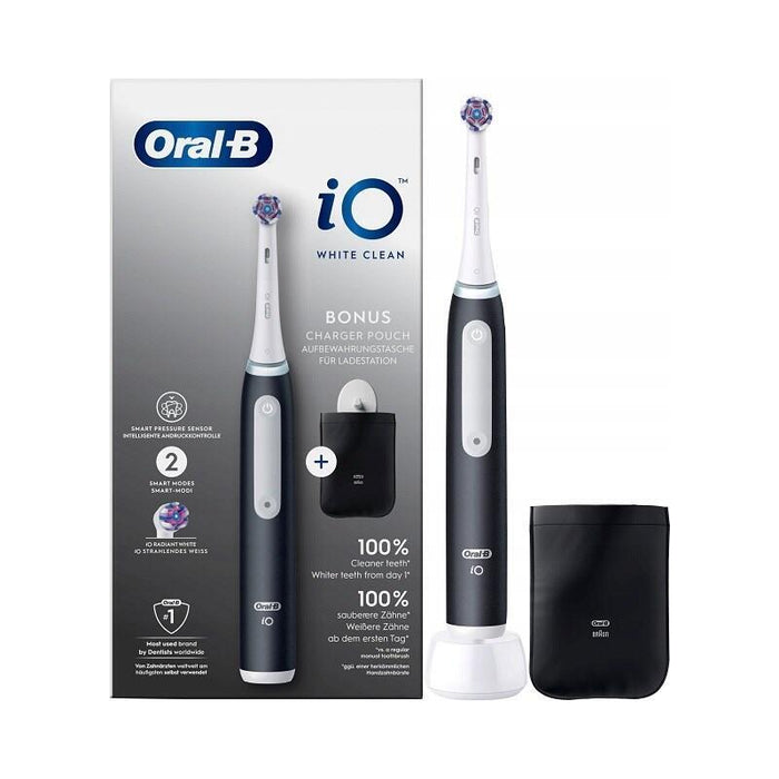 Cepillo De Dientes Oral-B White Negro + Funda