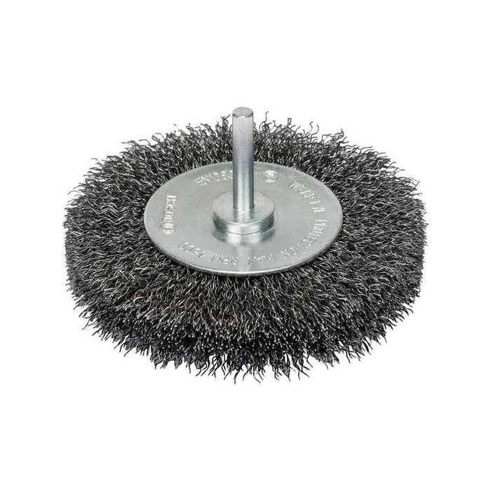 Cepillo De Disco Bosch Ø 100 Mm, Alambre Ondulado (Para Taladros) 2607017119