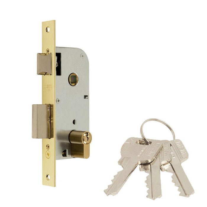 Cerradura De Embutir 1 Punto 1301-235a311 Mcm