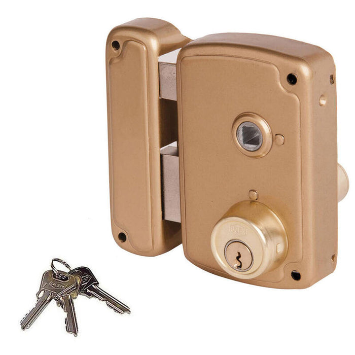 Cerradura De Sobreponer De 1 Punto. Izquierda 4056ahb075i Ucem