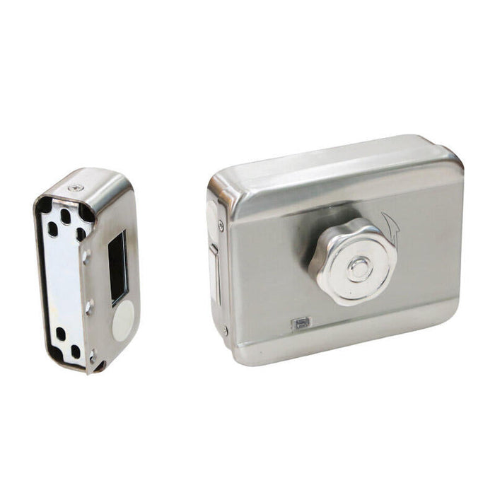 Cerradura Electromecánica Inteligente Superficie Acero Inoxidable Hikvision